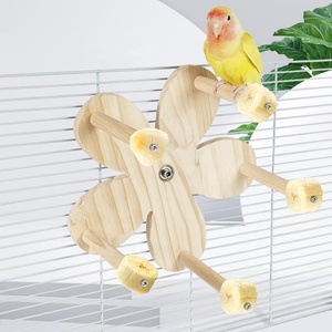 Plateforme tournante pour perroquet, support pour fruits et légumes, jouet apaisant, plateforme en peau de tigre, jouets pour animaux de compagnie - Product Image 3