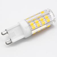 Ampoules LED G9 3W sans scintillement, blanc chaud, pour la maison, ampoules à économie d'énergie, ampoules de type maïs