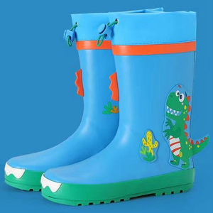 Scarpe da pioggia per bambini modellazione antiscivolo impermeabile protezione ambientale scarpe da acqua per la scuola primaria stivali da pioggia per l'<span class=keywords><strong>asilo</strong></span> - Product Image 3