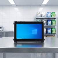 Oferta Especial: PC Industrial Sin Ventilador Multitáctil de 10 Puntos, Tableta Industrial Resistente al Agua IP67 con Windows y Lector RFID Frontal