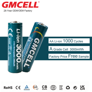 Wholesale 2pcs Blister Card 1.5V <b>AA</b> Rechargeable <b>lithium</b> <b>Battery</b> USB Type-C Li-ion <b>Battery</b> 1.2V Ni-MH <b>Battery</b> for Toys - Product Image 3