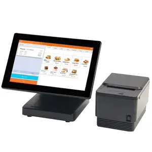 Android POS system alle in einem mit 12.5 zoll Full HD 1080P Display dual screen touch kassen
