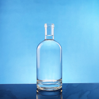 Bouteille de liqueur en verre de 600ml, Heze Yuncheng, d'usine directe