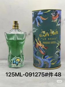 Parfum arabe original, parfum de créateur Jean Paul Gaultier Le Beau Paradise <span class=keywords><strong>Garden</strong></span>, parfum 125ML, Cologne de luxe pour homme, spray corporel - Product Image 4