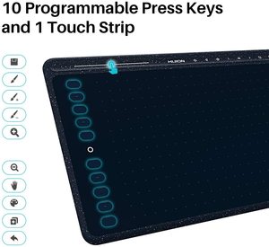 Huion HS611 tablet gambar grafis pena digital untuk lukisan desainer - Product Image 2