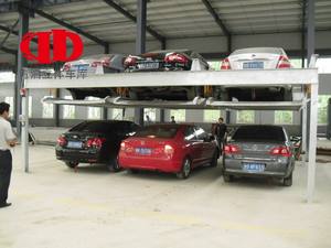 Système de stationnement vertical intelligent PSH, élévateur de voitures multi-étages à entraînement par chaîne, 220V/380V, certifié CE, empilage automatique, gain de place - Product Image 2