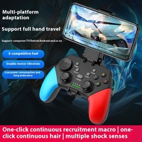 Manette de jeu mobile sans fil 2,4 G avec vibration, dongle USB BT, fonction Turbo pour PS5, PS4, PS3, Switch, PC, Android, iOS, TV