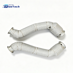 Sistema de Escape con Tubo de Bajada Turbo para McLaren GT 4.0T V8 M840TE, Acero Inoxidable T304, Alto Flujo, Ajuste Directo con Protector Térmico - Product Image 2