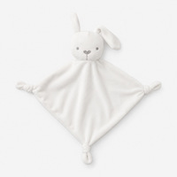 Serviette de confort pour bébé en tissu de coton doux pour la peau, en forme de lapin ou d'éléphant, jouet apaisant en peluche pour le sommeil des nourrissons