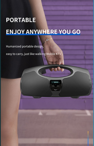 Innovador altavoz móvil KTV inalámbrico P1-5 de 40W con batería de 8000mAh para fiestas y ocio en la playa - Product Image 5