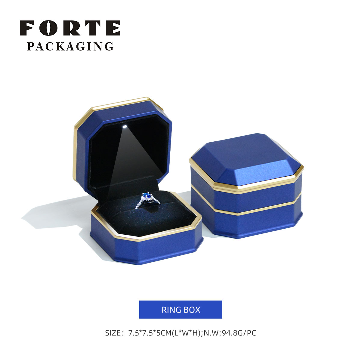 Blue Ring Box