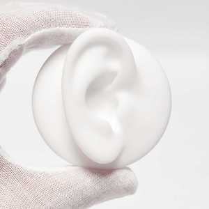 Chất lượng cao bền colourful Silicone Tai mô hình cho piercing thực hành Bông tai trang sức hiển thị công cụ giảng dạy - Product Image 2