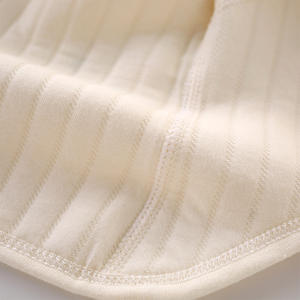 Kimono de media espalda de algodón puro sin costuras para bebés recién nacidos, camisetas cálidas de manga larga antiarañazos para primavera y otoño - Product Image 4