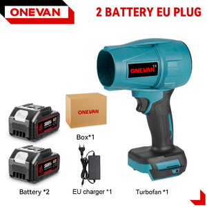 Machine tempête turbocompressée à moteur sans balais avec batterie pour pistolet <span class=keywords><strong>souffleur</strong></span> sans fil à batterie <span class=keywords><strong>Makita</strong></span> <span class=keywords><strong>18V</strong></span> - Product Image 6
