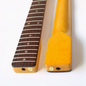 Manche de guitare <span class=keywords><strong>vintage</strong></span> TL Donlis Heel Adjusted Nitro Finished 21 frettes avec touche en palissandre pour accordeurs <span class=keywords><strong>Kluson</strong></span> de 8 mm - Product Image 4