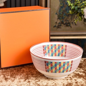 Wholesale Hot European Style Equestrian World 8inch Salad Bowl <b>Set</b> Banquet Party Tableware - Product Image 1