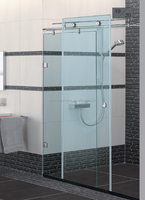 Cabine de Douche d'Hôtel en Verre Trempé Personnalisée, Vente Chaude d'Usine Chinoise, Faible MOQ