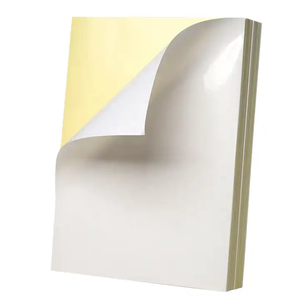 Guangzhou Fournisseur A4 128g <span class=keywords><strong>Papier</strong></span> d'étiquette <span class=keywords><strong>autocollant</strong></span> auto-adhésif <span class=keywords><strong>brillant</strong></span> pour l'impression à jet d'encre - Product Image 3