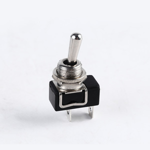 Interruptor de palanca Kn3e-101mp de 19 mm SPST con terminales de soldadura para uso automotriz y marino - Product Image 1