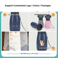 Bouteilles pour animaux de compagnie en ABS de grande capacité 600 ml, fabricants de bouteilles d'eau pour chien à presser, bouteille d'eau portable pour chien, bouteille d'eau pour chien de voyage