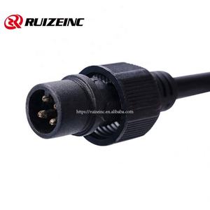 공장 공급 링 2 전원 코드 연장 4 코어 암 커넥터 DC 케이블 - Product Image 5