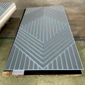 Pannelli Acustici in Fibra di Poliestere PET Eco-Sostenibili con Scanalatura a V da 12mm, <span class=keywords><strong>Design</strong></span> Moderno per <span class=keywords><strong>Studio</strong></span>, Ufficio e Scuola - Product Image 4