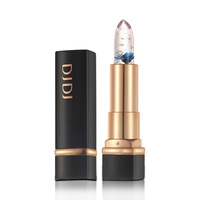 DJDJ Lèvres Hydratant Naturel Longue Durée Fleur Gelée Rouge À Lèvres Température Changement De Couleur Brillant À Lèvres Cristal Fleur Baume À Lèvres