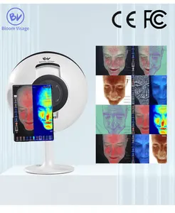 Popular Countries Support Multi-language BV Skin Analyzer Machine Detect Facial Wrinkles Pigment