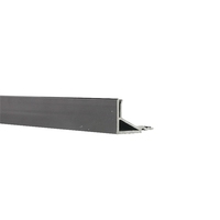 Profils en plastique PVC pour fenêtres et portes à battants, profils de cadre de porte sur mesure, design moderne durable, garantie 1 an