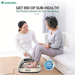 Nouveau design de poignée, chauffe-pieds intelligent pour la circulation sanguine avec ceinture chauffante à lumière rouge et bleue - Product Image 2