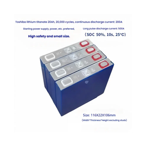 20 ह उच्च दर प्रिस्मेटिक लिथियम आयन बैटरी सेल 2.3v इलेक्ट्रिक वाहनों के लिए बिजली भंडारण लिथियम टाइटैनेट स्टार्ट पावर सेल - Product Image 3