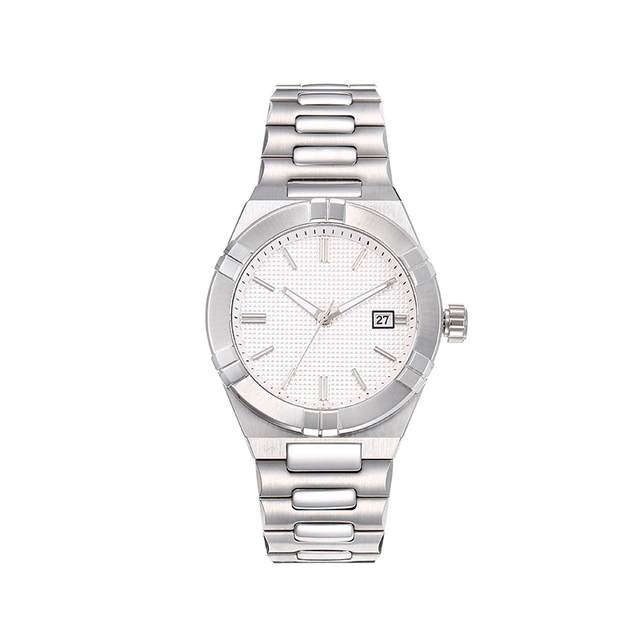 Hot Sale Luxury Mens Stainless Steel Automatic Mechanical Watch 41mm Dial Glass Pointer Hands Waterproof