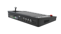 Mélangeur vidéo HD portable 5 entrées 8 sorties 3 Aux, résistant à l'usure, avec contrôle LAN métallique, effets de transition pour événements en direct, caméra PTZ Movmagic