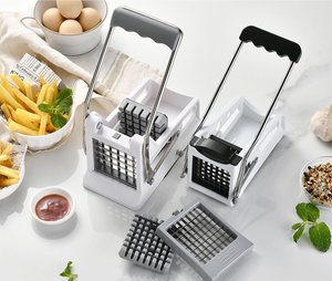 Petite presse manuelle commerciale coupant les frites hachoir à patates douces coupe-frites trancheuse Cubes Machine pour <span class=keywords><strong>la</strong></span> maison - Product Image 2