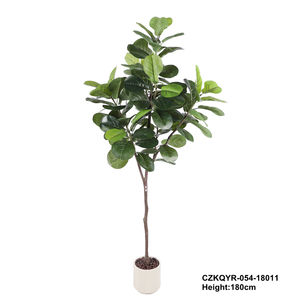 Fausse plante verte 180cm 6FT feuille de violon artificielle <span class=keywords><strong>figuier</strong></span> pour centre commercial de bureau à domicile - Product Image 1