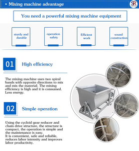 Équipement de mélange de matériel de culture de champignons à petite échelle de 100kg pour la ferme de champignons - Product Image 4