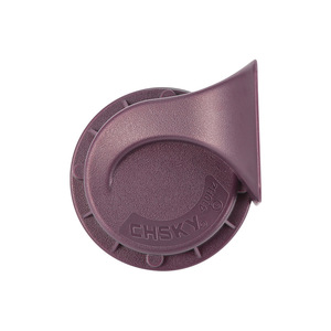 CHSKY-bocina de coche con sistema de Audio, bocina de 12V ABS púrpura, multitono y Claxon, 110-129db - Product Image 1