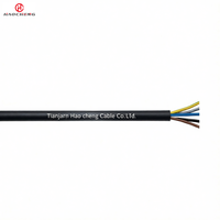 Kabel Karet Tahan Air JHS Fleksibel untuk Motor Submersible 450/750V Tahan Kelembaban dan Korosi