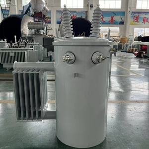 Transformador monofásico DingXin D11 de 10KVA-100KVA, 10KV 11KV, de doble voltaje, montado en poste, con refrigeración por inmersión en aceite - Precio - Product Image 2