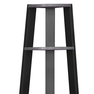 HMS 71 legno Espresso libreria ad angolo a cinque livelli durevole MDF mobili da soggiorno per casa ufficio camera da letto archiviazione del libro - Product Image 4