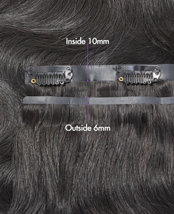 热销夹式接发，批发深色卷发束，自然造型 - Product Image 5