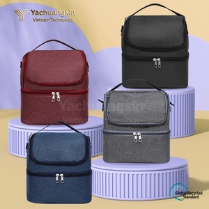 Insulated <b>Cooler</b> <b>Box</b> 18L Oxford Cloth Double Layer With Reusable Ice Packs For Picnic Outdoor Use - Product Image 4