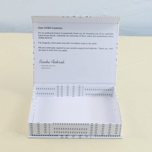 Luxury Folding Gift <b>Box</b> Classic White Large Magnetic Presentation Gift <b>Hamper</b> <b>Box</b> <b>for</b> Packing - Product Image 2