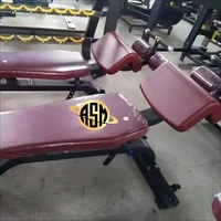 ASM-B1054 Banc de musculation commercial réglable et durable pour abdominaux et sit-ups, idéal pour la salle de sport - Vente chaude