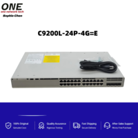 Nouveau commutateur de données C9200L-24T-4G-E d'origine pour Catalyst 9200L, 24 ports, 4x10G Uplink, avec prise en charge SNMP, VLAN, QoS, PoE, en stock