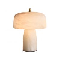 Lampe de table décorative minimaliste en marbre, style moderne et luxueux, pour hôtel, villa, salon, chambre à coucher, chevet.
