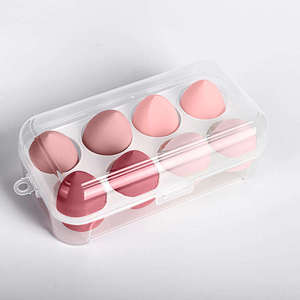 Meistverkauftes Make-up-Schwamm-<span class=keywords><strong>Set</strong></span> 5 Stück OEM-Verpackung Make-up-Schwamm-<span class=keywords><strong>Set</strong></span> Weiche Fixierende Gesichtspuderquasten Make-up-<span class=keywords><strong>Blender</strong></span> - Product Image 2