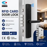 Sistema de Cerradura para Hotel sin Contacto de Aleación de Zinc con Certificación CE + Doble Certificación de Fabricante |   Antirrobo + Resistente al Agua IP54 Diseñado para Hoteles