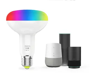 E26 RGBCW Multi-Color 11W Smart WiFi LED Light Bulbs wifi led bulbs magic Home App Cellphone Control Smart Lighting