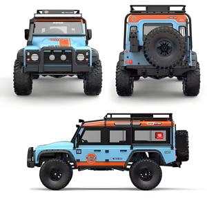 Upgrade MJX 1/8 skala H8H + truk RC Alllock mobil Defender mendaki 4WD Off-Road Crawler batu hobi logam - Product Image 4